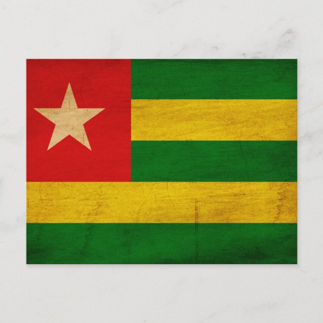 Togo Flag Postcard (Front)