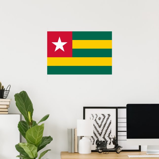 Togo flag poster (Home Office)