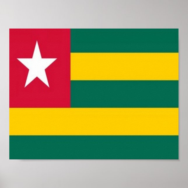 Togo - Flag - Poster (Front)