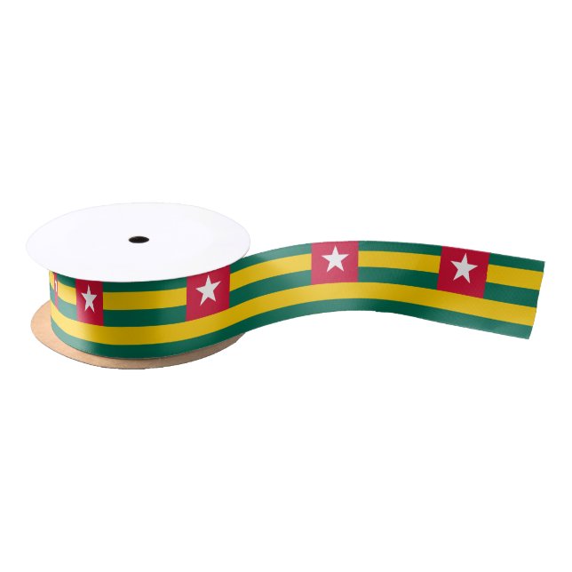 Togo flag ribbon satin ribbon (Spool)