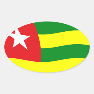 Togo Flag Sticker