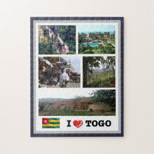 Togo - I Love - Jigsaw Puzzle