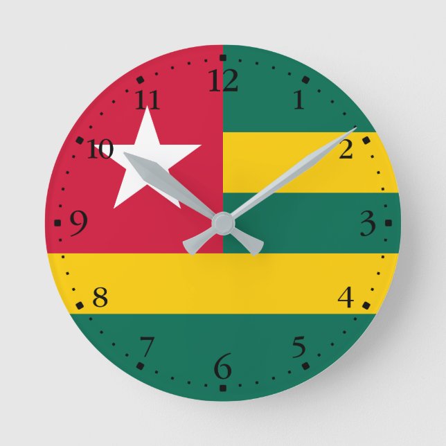 Togo Round Clock (Front)