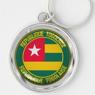 Togo Round Emblem Key Ring