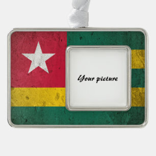 Togo Silver Plated Framed Ornament