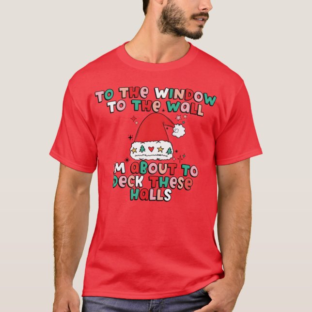 Tohe Windowo Funny Santa Quote boy T-Shirt (Front)