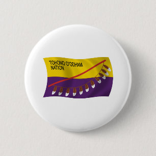 Tohono O'odham Nation Flag Button