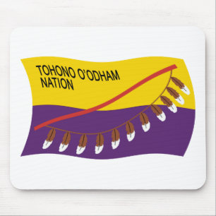 Tohono O'odham Nation Flag Mousepad