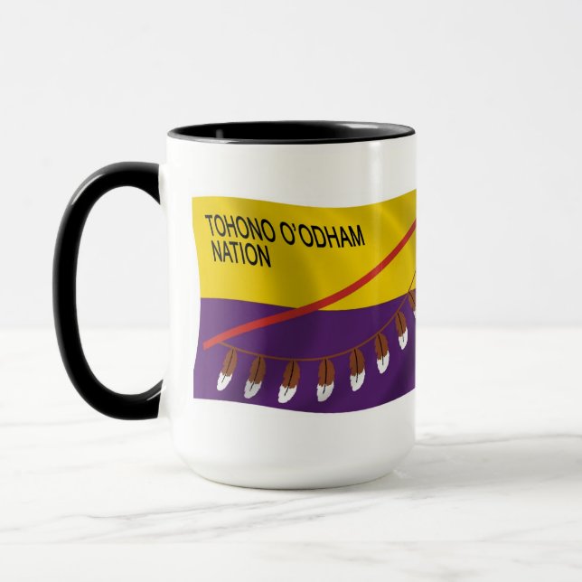 Tohono O'odham Nation Flag Mug (Left)