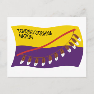 Tohono O'odham Nation Flag Postcard
