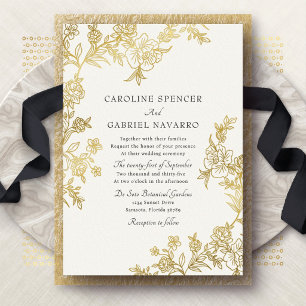 Toile Chinoiserie Blossom Floral Wedding