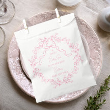 Toile de Jouy Chinoiserie Butterflies Baby Shower