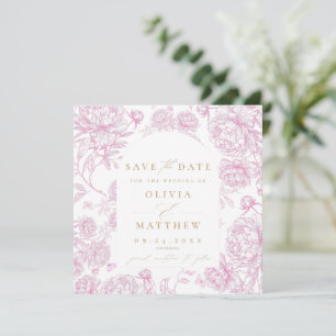  Toile De Jouy French Wedding  Save The Date