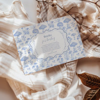 Toile De Jouy Mushrooms Woodland Books for Baby
