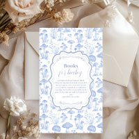 Toile De Jouy Mushrooms Woodland  Books for Baby