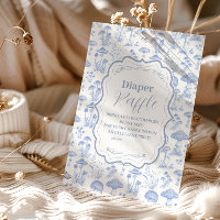 Toile De Jouy Mushrooms Woodland   Diapper Raffle