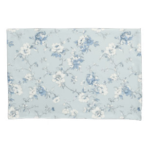 Toile De Jouy Peonies Pillowcase