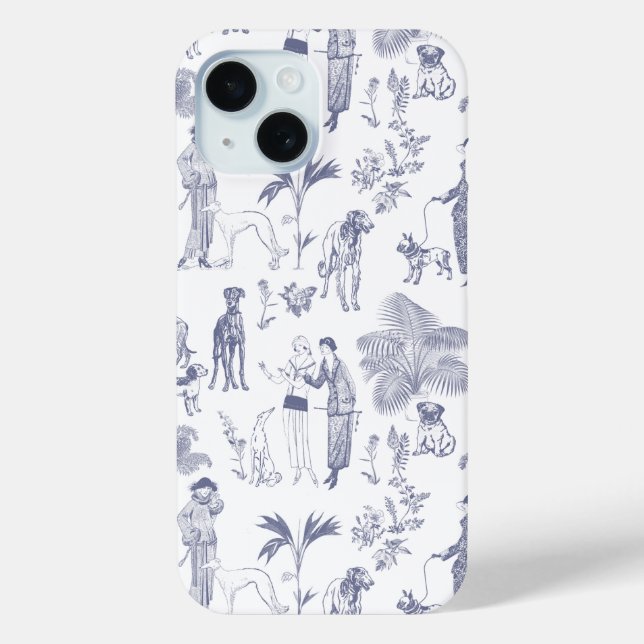 Toile De Jouy Phone case (Back)