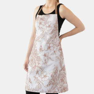 Toile-De-Jouy Vintage French Pattern Apron