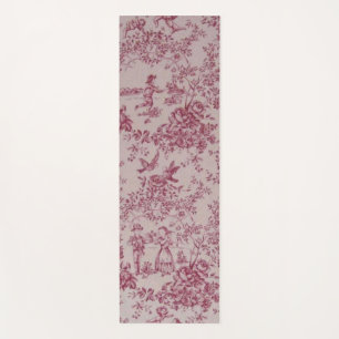 Toile de Jouy Yoga Mat