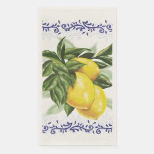 Toile Lemons Napkin