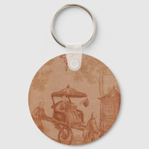 Toile - Sepia Key Ring