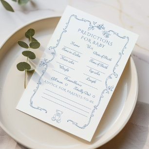 Toile Teddy bear Baby Predictions and advice