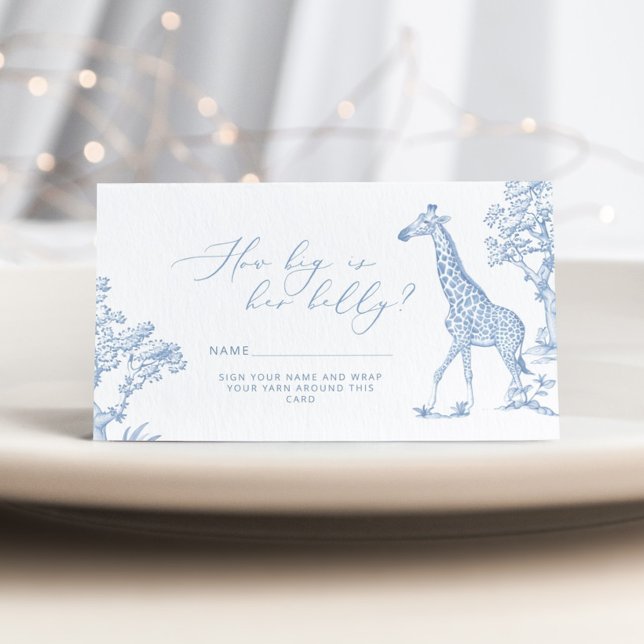 Toilee de jouy Safari How big is mommys belly Enclosure Card (Creator Uploaded)