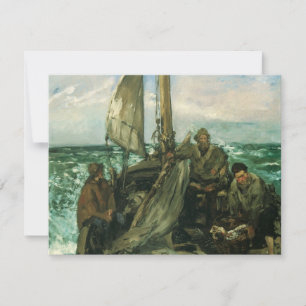 Toilers of the Sea by Edouard Manet, Vintage Art