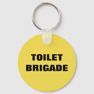 TOILET BRIGADE KEY RING