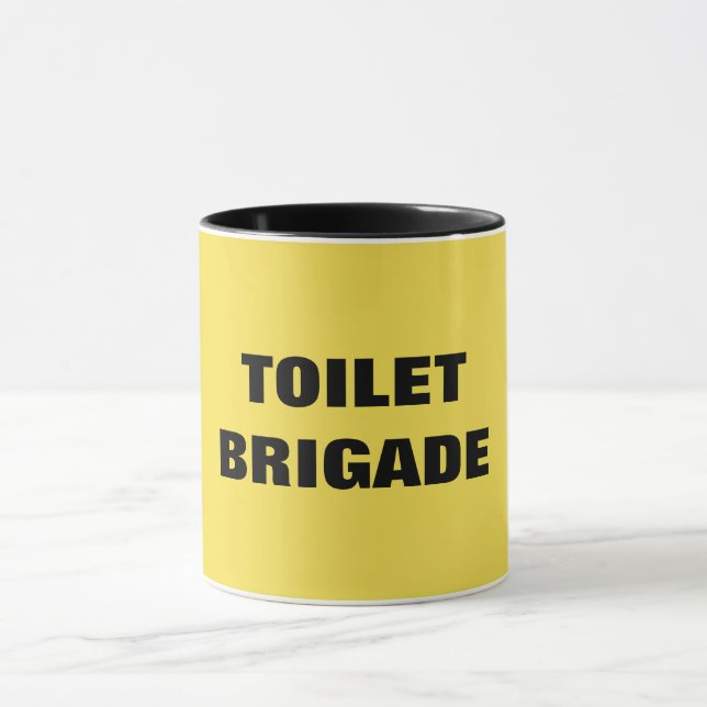 TOILET BRIGADE MUG (Center)