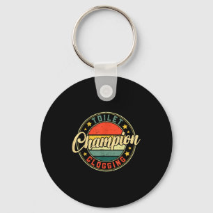 Toilet Clogging Chamon Key Ring