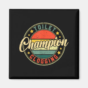 Toilet Clogging Chamon  Magnet