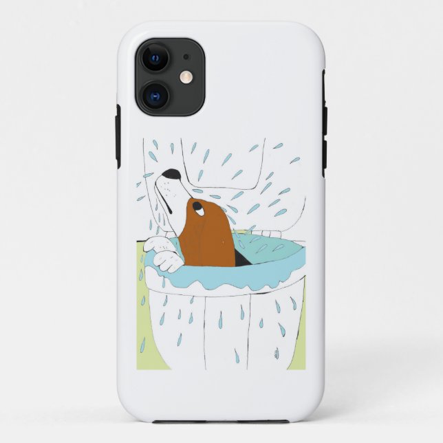 toilet dog  Case-Mate iPhone case (Back)