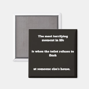 Toilet Humour  Magnet