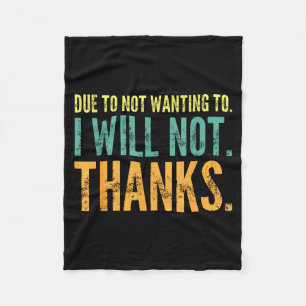Toilet Later Feelin' Clog Saying Might HumorFeelin Fleece Blanket