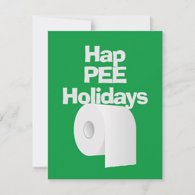 Toilet Paper  Card (Front)