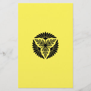 TOILET PAPER FOR CHRYSANTHEMUM VEHICLE WITH LEAF