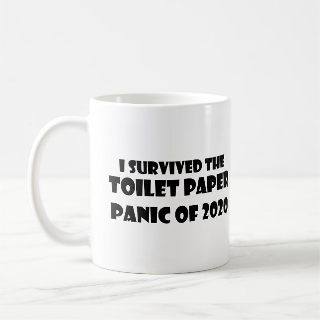 Toilet Paper Panic Mug (Left)