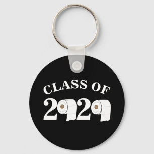 toilet paper roll class of 2020 funny graduation key ring