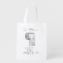 Toilet paper vintage patent 