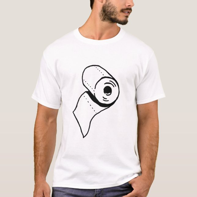 Toilet Roll T-Shirt (Front)