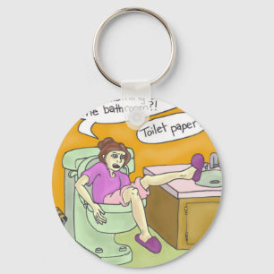 Toilet Seat Mayhen Key Ring