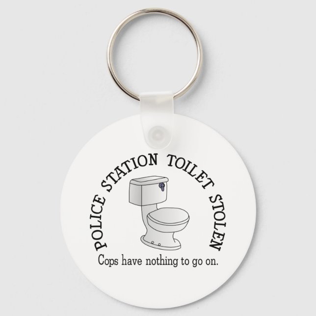 Toilet Stolen Key Ring (Front)