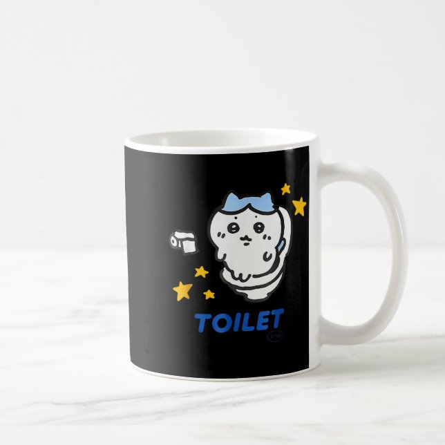 Toilet Time Chikawa Meme Funny Tee  Coffee Mug (Right)