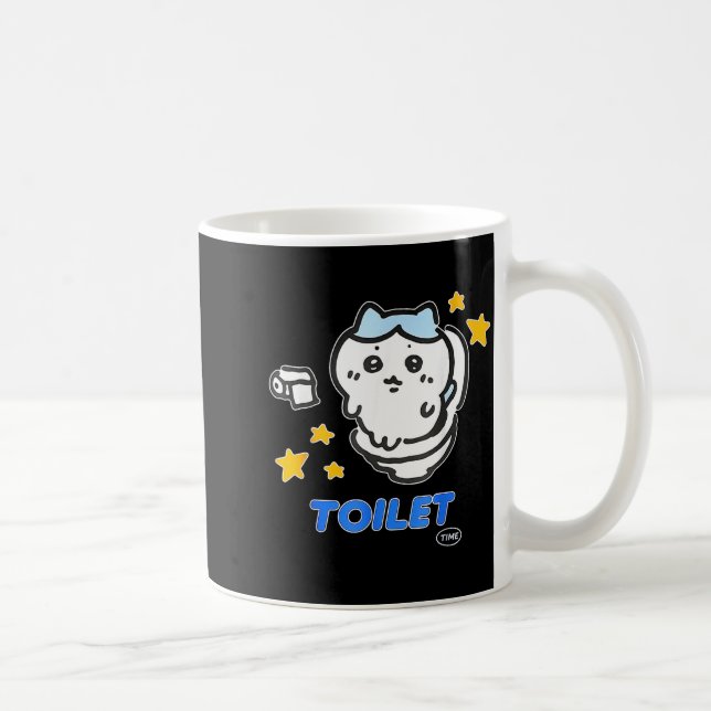 Toilet Time Chikawa Meme Tee  Coffee Mug (Right)