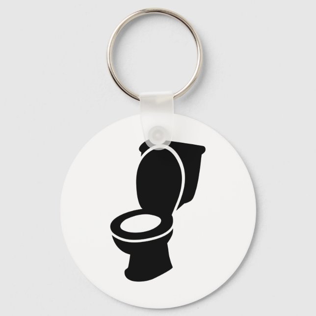 Toilet WC Key Ring (Front)