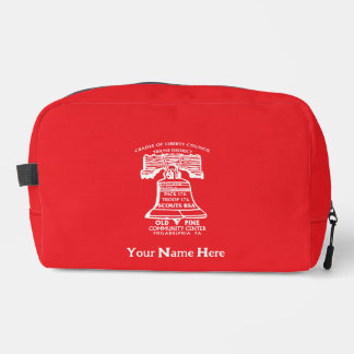 Toiletry Bag - Red (Personalised)