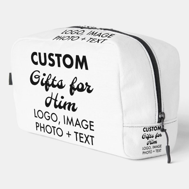 Toiletry Travel Wash Bag Custom Gifts for Him (Right Corner)