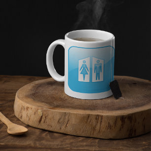 Toilets Icon Coffee Mug